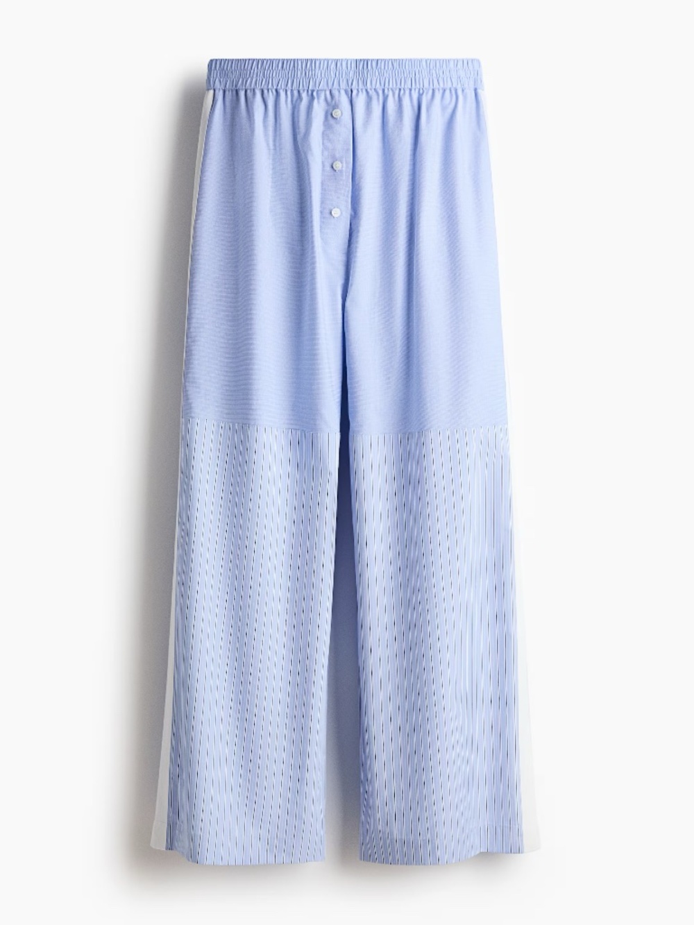 NWT STELLA MCCARTNEY H&M PANELED POPLIN PANTS, S
